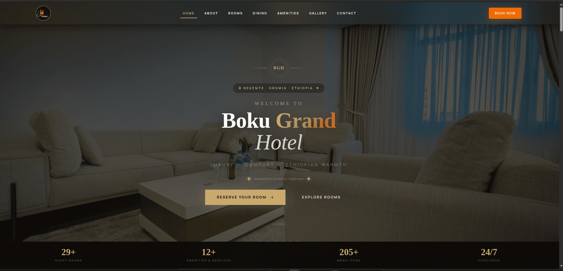 Boku Grand Hotel screenshot